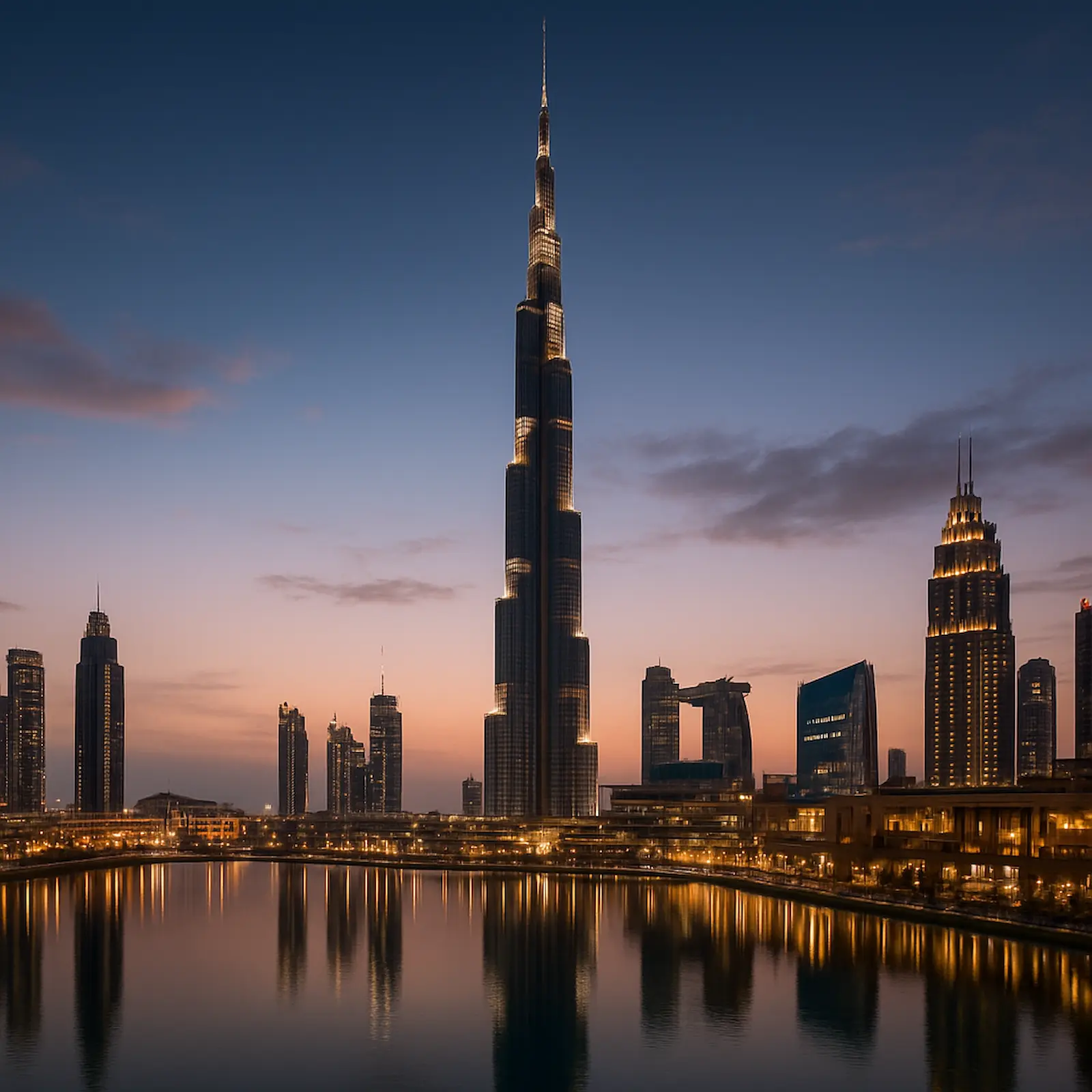 Residential towers and neighbourhoods in Downtown Dubai, Dubai